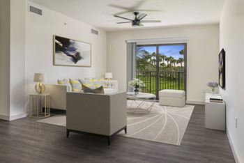 Wooden flooring living room decor